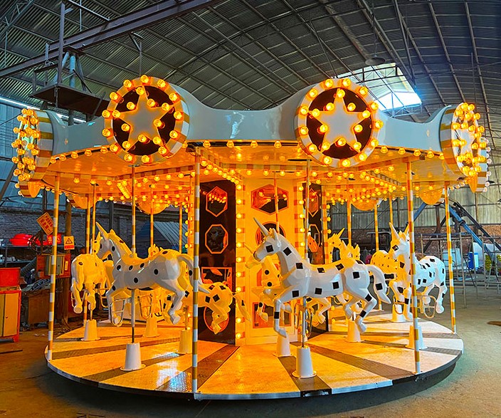 Starry Carousel Adult And Child Carousel Carousel Ride for Kids